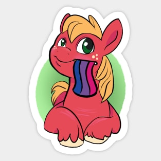 Bi-Macintosh Sticker